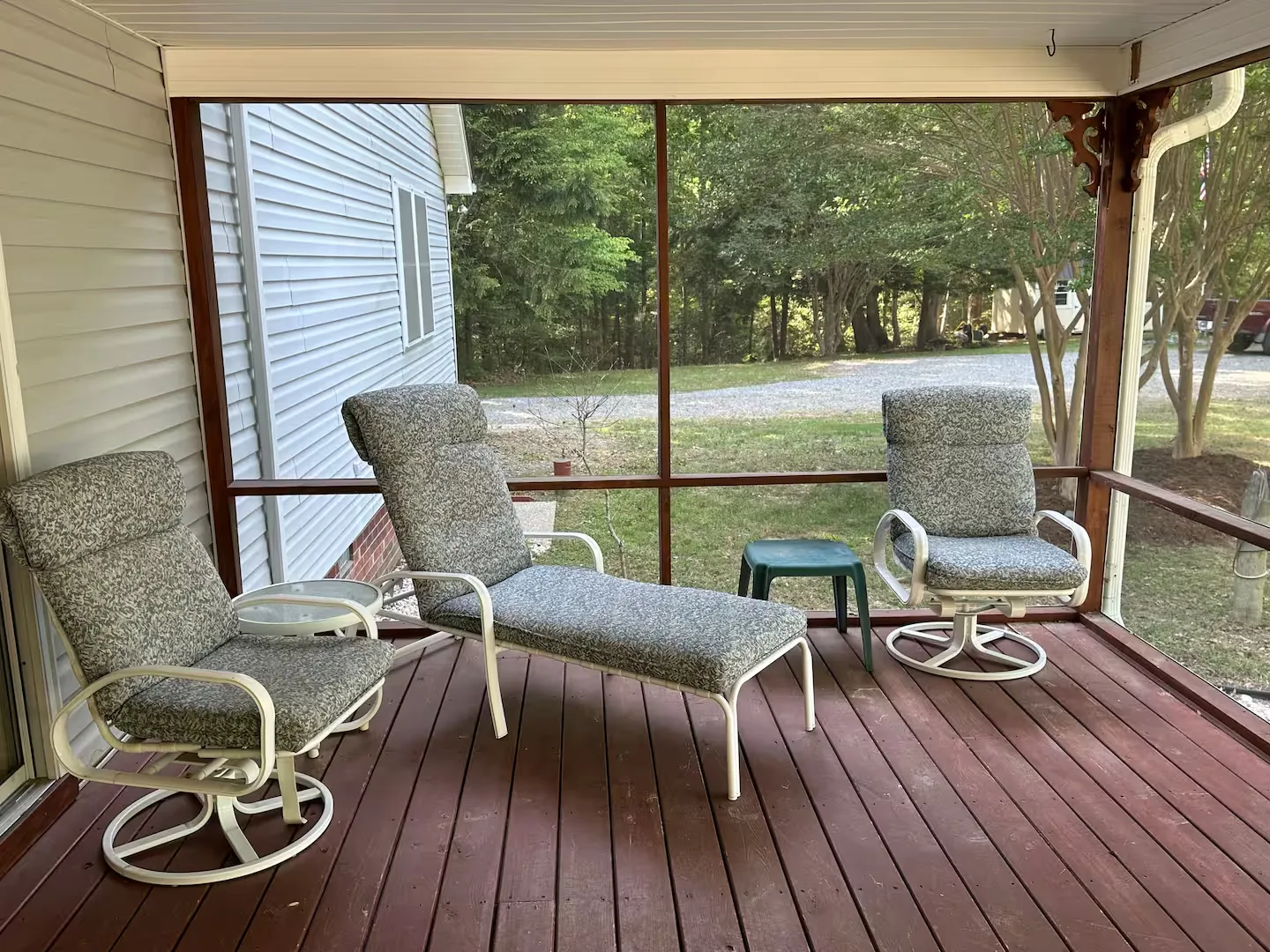 Screened porch